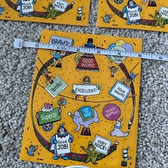 Vintage 80s 1990s American Greetings AGC Hallmark Circus Ring Bravo Stickers Lot
