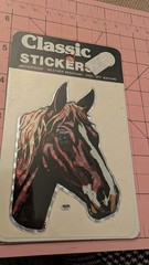 Vintage Classic Stickers BJ Decal Specialties Horse New Pack