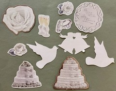 Large Lot of Wedding Stickers and Stamps! Jolee’s Boutique, K & Co,, Etc