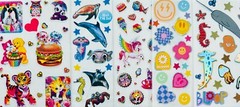 400+ STICKERS mxd themes STITCH bluey DR SEUSS Hello Kitty Mickey Mouse TROLLS
