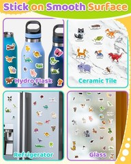 Reusable Sticker Books for Kids, Sticker Books for Toddlers, Toddler Travel T…