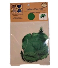 PAPER REFLECTIONS VELLUM DIE CUTS PRESSED LEAVES