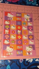 Sanrio Stickers Hello Kitty 1 Sheet 2006 AGC