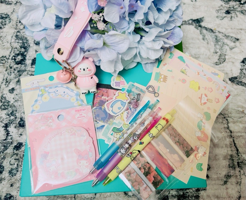 Surprise Bag/Junk Journaling Mystery Bag/ Stationary Grab Bag/Memo Sheet Sticker