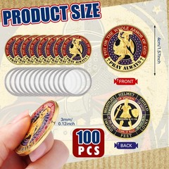 Put On The Whole Armor Of God Coins Bulk Christian Religious Gifts 100 Pcs