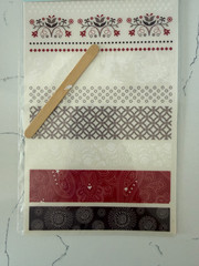 Stampin Up Rub-ons Dots & Designs Flowers Circle Patterns Scrapbooking Crafts