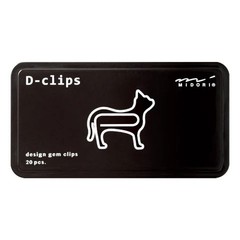 Midori D-Clips Paper Clips – Cat A