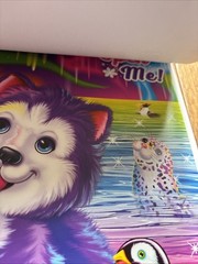 Lisa Frank Giant Sticker Activity Pad Over 2000 Stickers, Play Scenes, Design Pg