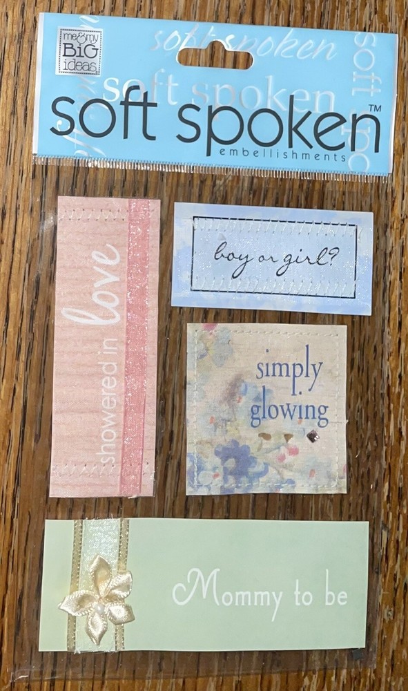 Soft Spoken MOMMY TO BE Mom Showered In Love Pregnant Pregnancy Glowing Boy Girl