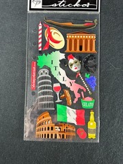 Lot of Travel Bahamas Washington DC Las Vegas Scrapbook Stickers and art