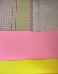 Huge Lot( 50) Scrapbooking/craftbox/Sticker/Glitter/Ribbon/Glue gun/pinks/pastel