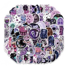 100pcs SPIRITUAL Stickers Pack,Crystal Potion Gothic Halloween Stickers,225