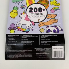 Mini Miniature Sticker Book Library 200+ Stickers Magical Cuteness Animals NEW