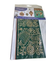 Hot Off The Press Mix ‘EMS Tricolor Dazzles Stickers with Green/Red/Gold