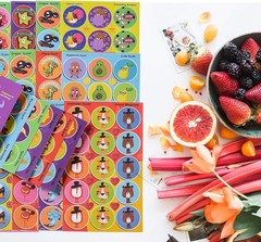 Smelly Stickers Scratch and Sniff for Kids, Scented Stickers 48 Sheets 746 PC…