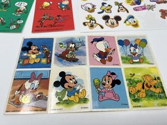 Vintage 80’s / 90’s Disney / Looney Tunes Scrapbooking Sticker Lot Mickey Babies
