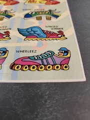 Vintage Scratch & Sniff Sticker Sheet- Silly Sneakers Bubblegum – Sticker Store