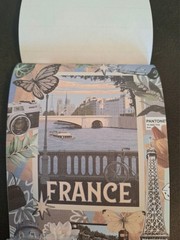 30 Sheets Detailed Global Travel Sticker Book & Eph Papers 30 Sheets Of Stickers