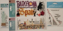 JOLEE’S BOUTIQUE Lot of 11 Scrapbooking Stickers TRAVEL EUROPE PARIS LONDON NY