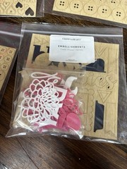 LOT OF 7 HARD TO FIND Close To My Heart Craft Embellishments & Die Cuts NEW