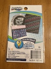 ArtSkills Gem Strips 6 Lines Scrapbooking Adhesive Pink New