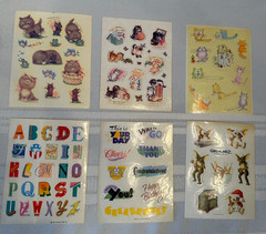 Vintage Sticker Sheets Early 80’s