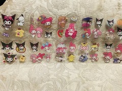 Retro Vintage Kuromi Hello Kitty Melody Stickers Sheet Set (100 Stickers)