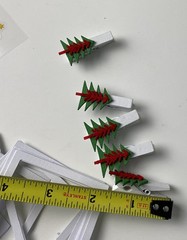 Christmas Craft And Scrapbooking Embellishments and Stickers Lot