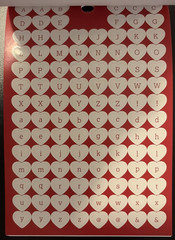 RECOLLECTIONS VALENTINE’S DAY STICKER BOOK 341 PC STICKERS 12 SHEETS ROMANCE