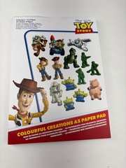 Disney Pixar Toy Story A5 Colourful Creations Paper Pad 8 Designs 32 Sheets