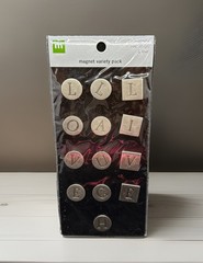 Making Memories Magnetic Letters Charm Craft Rare HTF 2004 Scrapbook Supply Love