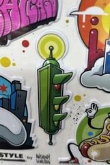 SEALED Color Factory Puffy Stickers ‘Chicago Style’ By Anthony Lewellen (2022)