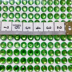 Green Gem Stickers 5mm Scrapbook Embellishments Rhinestone 3D Bling Your Thing