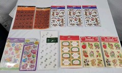 Stickers Mixed Lot of Holidays & Brands American Greetings Hallmark Mello Smello