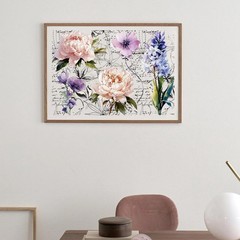 Rub on Transfers for Furniture Crafts Stickers – 6 Sheets Vintage Floral Rub on