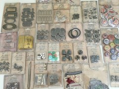 Tim Holtz Idea-ology Embellishments Metal Mixed Media PICK ONE OF 50 New