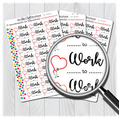 Nurse Planner Stickers for Diary Calendars, Journals and Scrapbooking