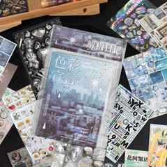 800+ Pcs Y2K Sticker Book – 30 Sheets Vintage Cut-Out Stickers for Junk Journals