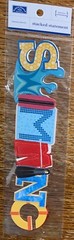Karen Foster Design Stacked Statement Swimming Title Water 3D Scrapbook Stickers