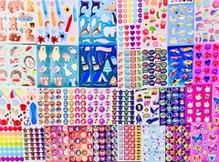 Love Heart Themed Set 999+ Stickers Scrapbooking DIY Cards Planners Teacher Kids