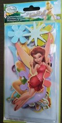 disney TINKERBELL chipboard scrapbook FAIRY birthday card 27PC PARTY peter pan