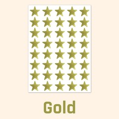 4000 Pack, Gold Foil Star Metallic Stickers, 0.6″ Diameter