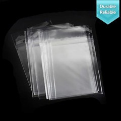 100pcs Clear Bags Sleeves for 11×14 Picture Mat Matting with Resealable Strips