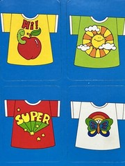 Vintage CTP Sticker Sheet T-shirt graphics – 2 Vtg Sheets – 1980’s RARE