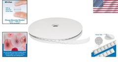 Adhesive Dots for Home, Office, Classroom – White
