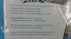 NEW Creative Memories 10×12 Paper & Die Cuts Pack – HERITAGE ACCENTS 2002