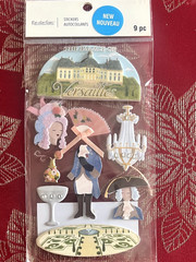 RARE & ONLY 1 – VERSAILLES RECOLLECTIONS 3D STICKERS