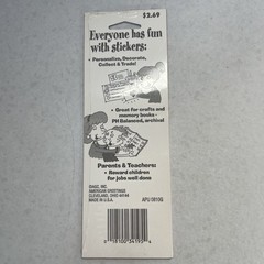 Sealed Vintage American Greetings 3-D Holograms Monster Stickers 1 Sheet Skate