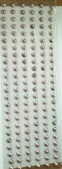 CraftbuddyUS 240 pcs x 6 mm Self Adhesive Round Gems, Color – Baby Pink
