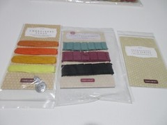 NEW! Vintage Mixed Lot Close To My Heart My Acrylix Stamps Stickers Felt Button